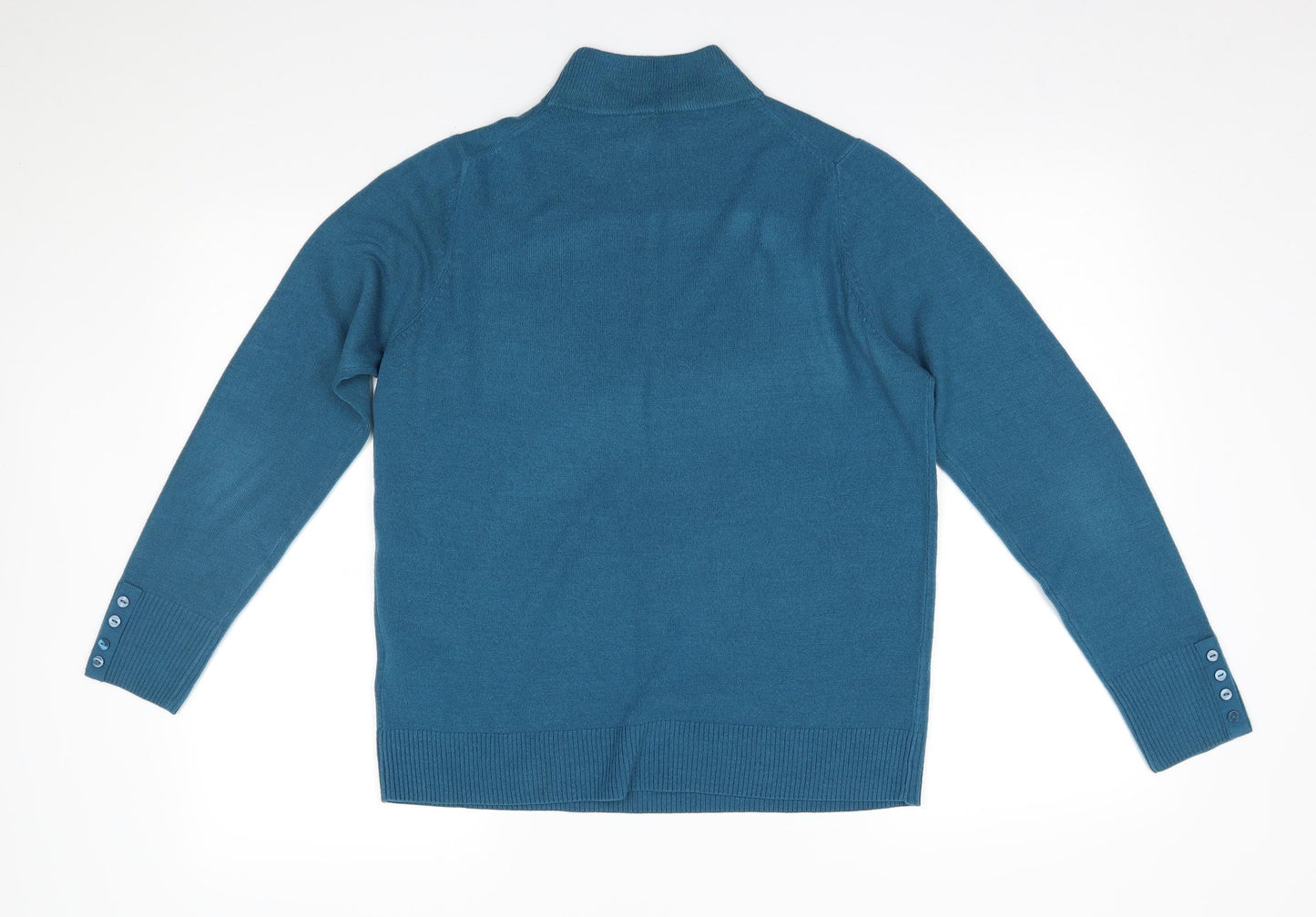 M&S Womens Blue   Pullover Jumper Size 14