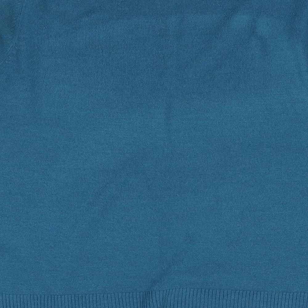 M&S Womens Blue   Pullover Jumper Size 14