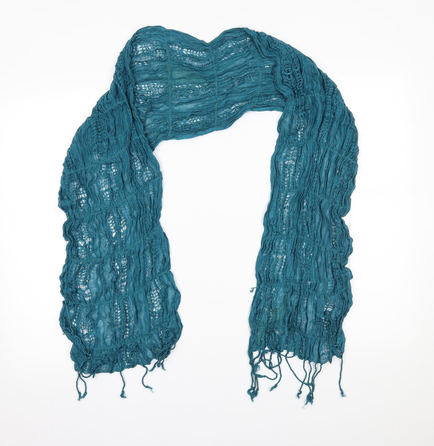 Preworn Womens Blue    Scarf