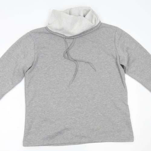 Classic Womens Grey   Pullover Sweatshirt Size S