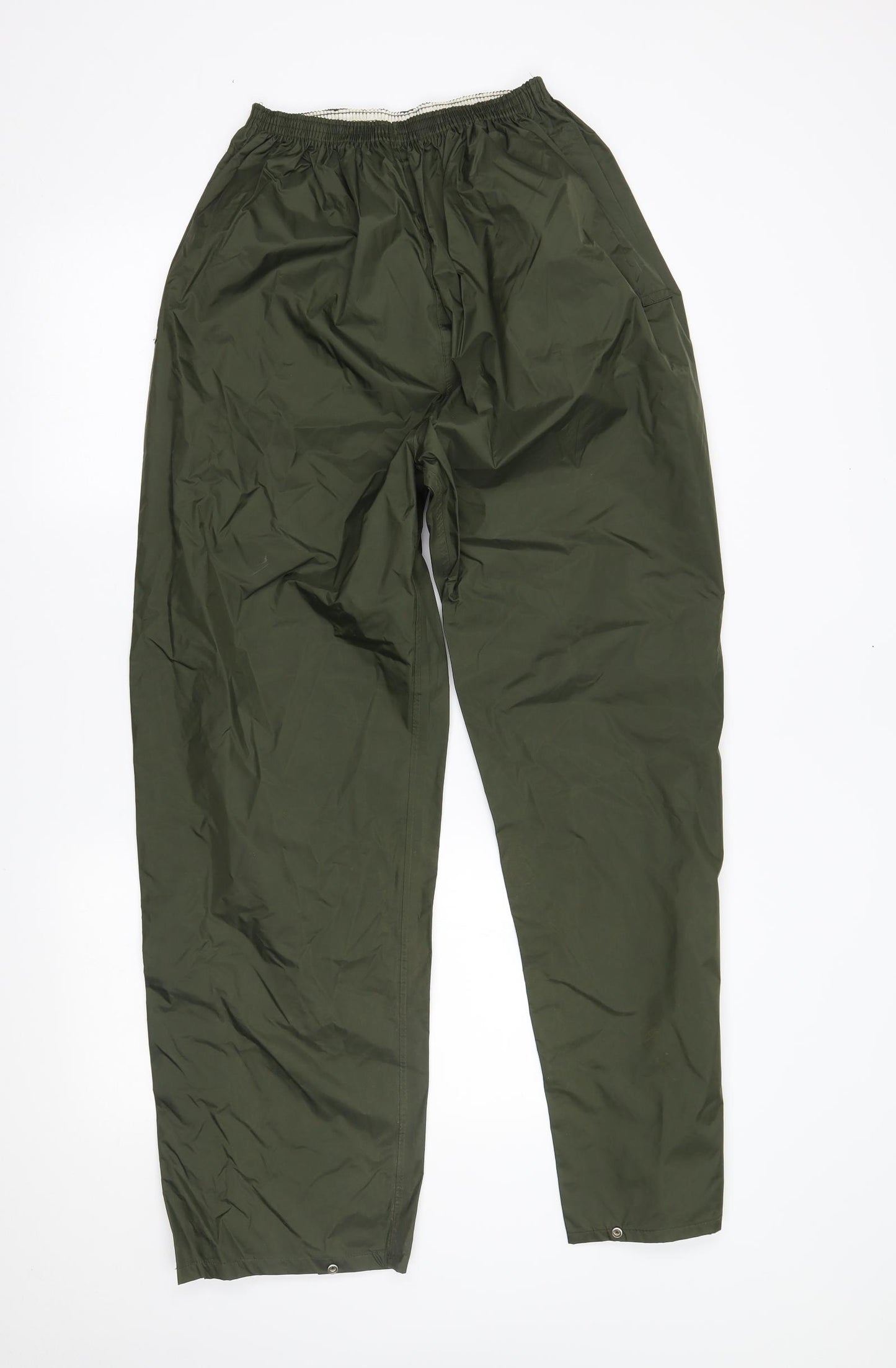 Regatta Womens Green   Rain Trousers Trousers Size L L30 in