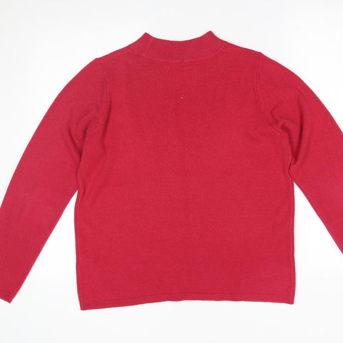 M&S Womens Pink   Pullover Jumper Size 14