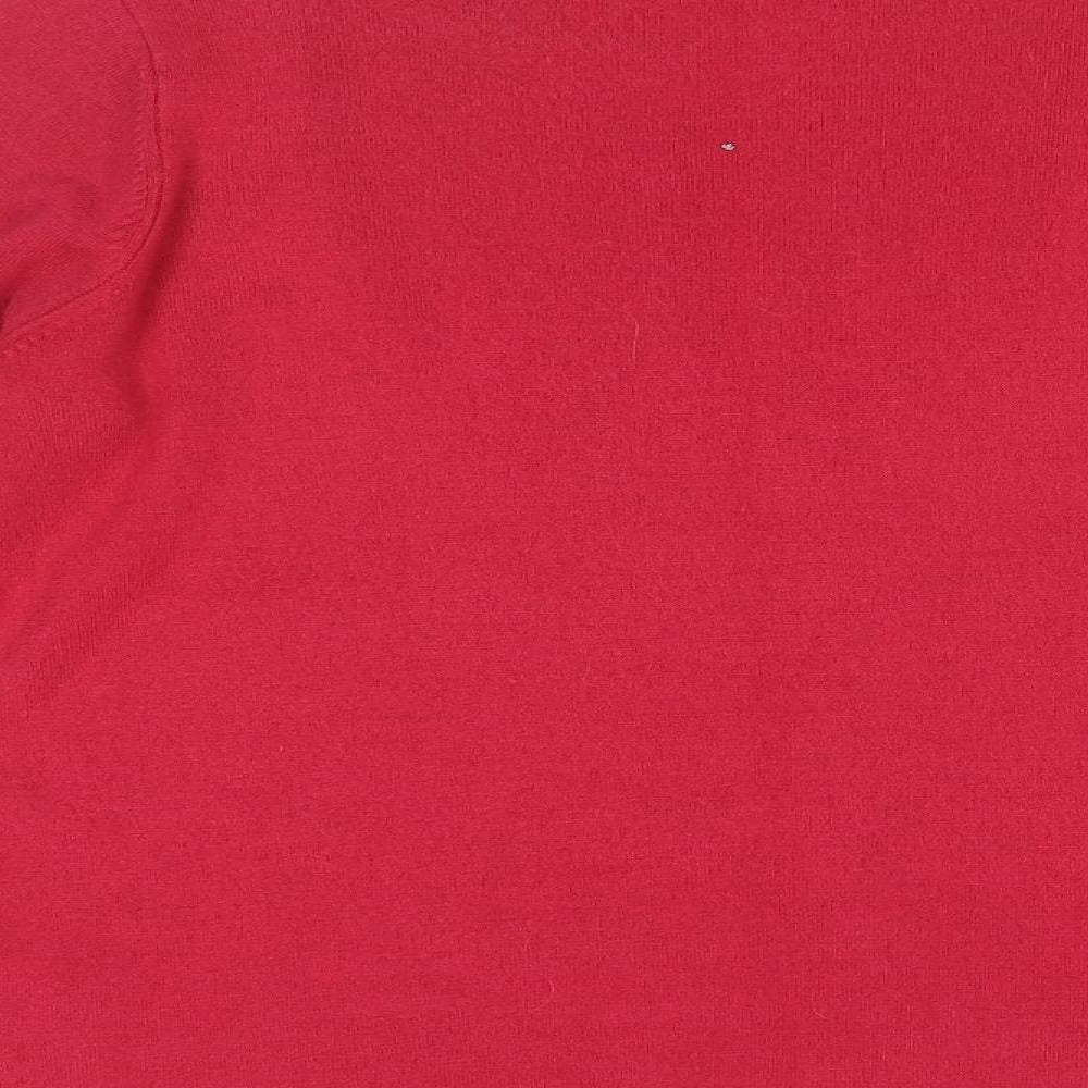 M&S Womens Pink   Pullover Jumper Size 14