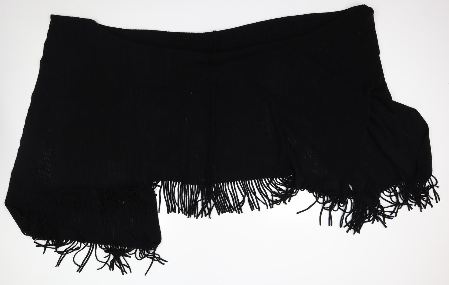 Preworn Womens Black   Cape Jumper One Size