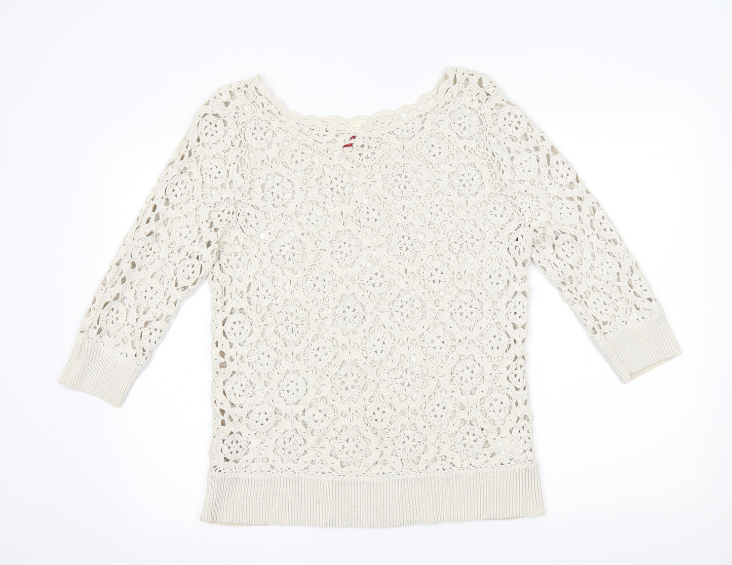 Falmer Womens Beige   Pullover Jumper Size 18