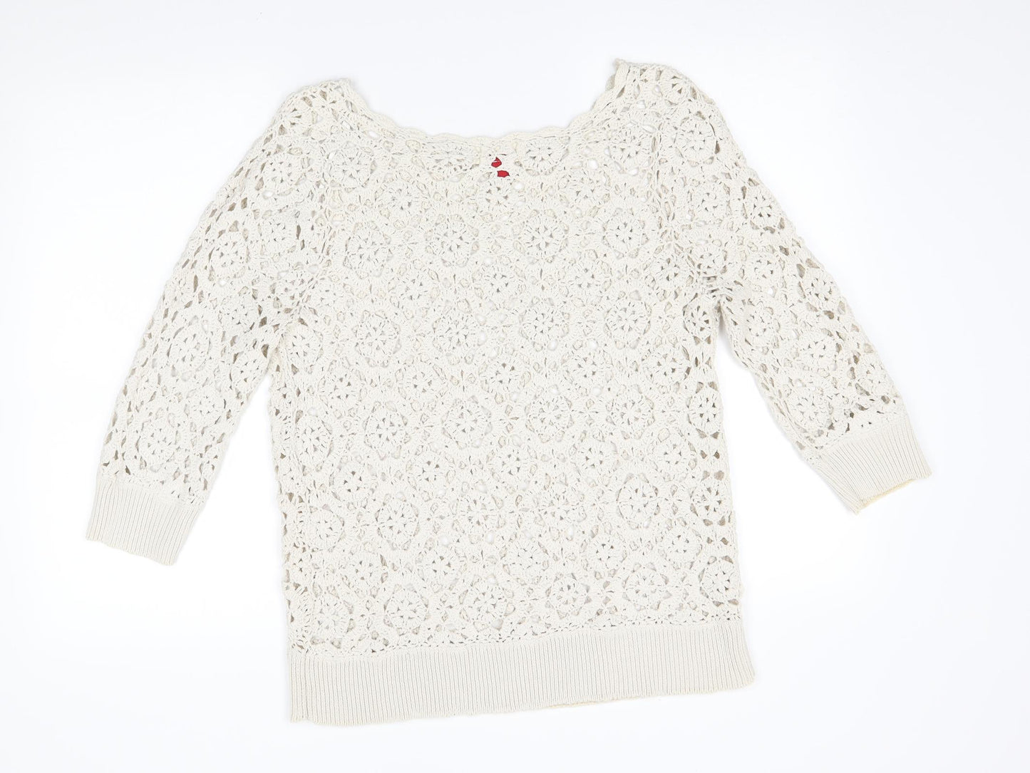 Falmer Womens Beige   Pullover Jumper Size 18