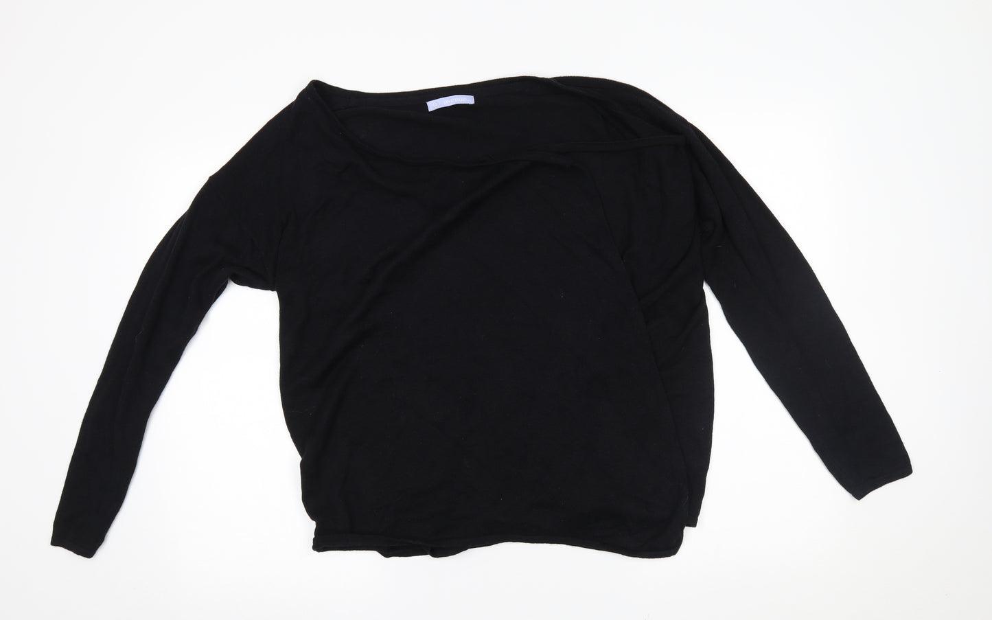 Avenue Womens Black   Wrap Jumper Size L