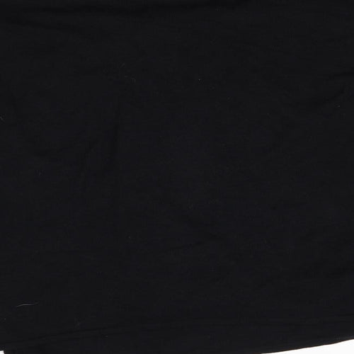 Avenue Womens Black   Wrap Jumper Size L