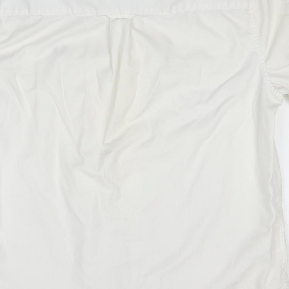 Fred Perry Mens White    Dress Shirt Size L