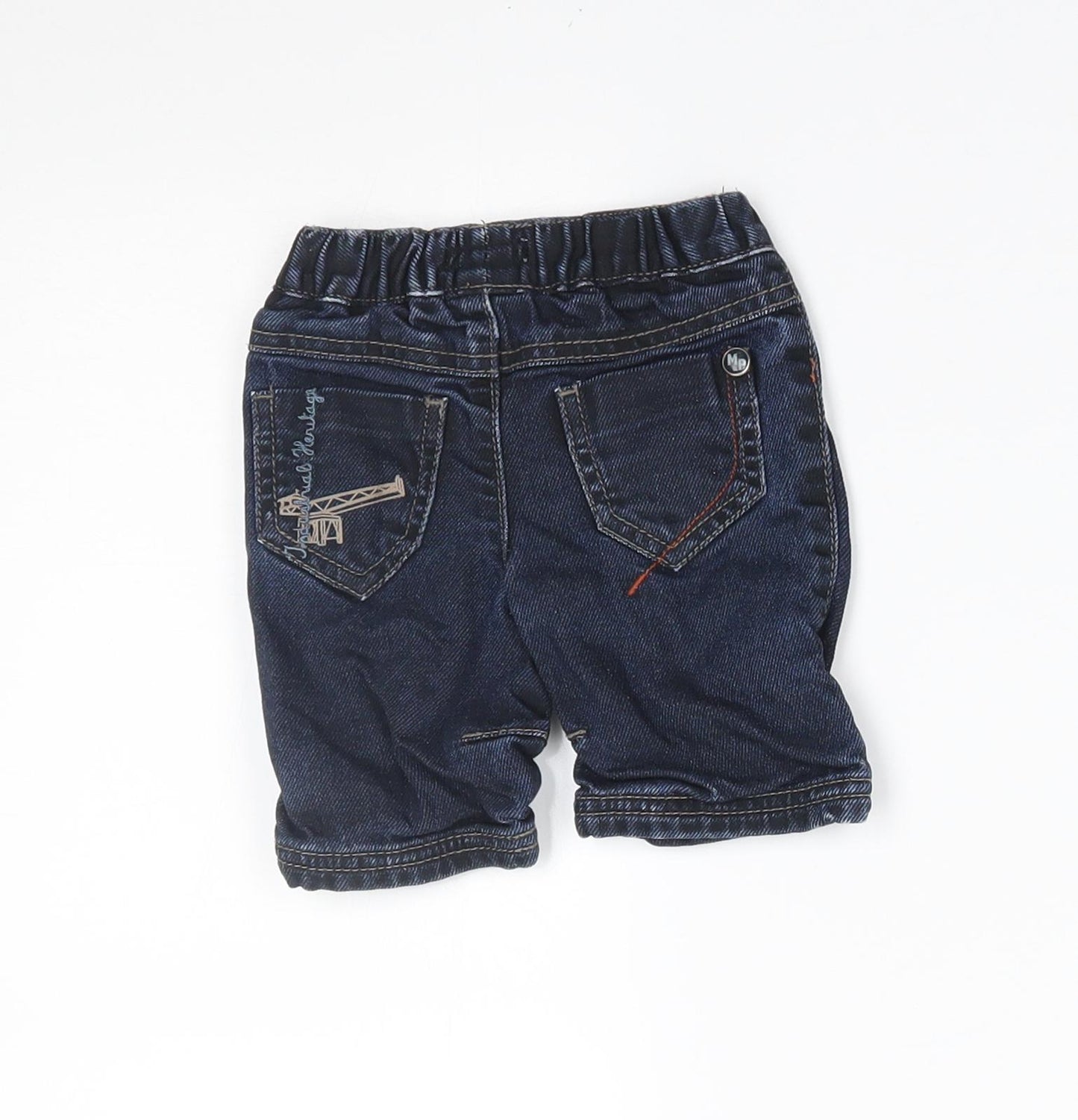 Mama's & Papa's Baby Blue   Jogger Jeans Size 0-3 Months