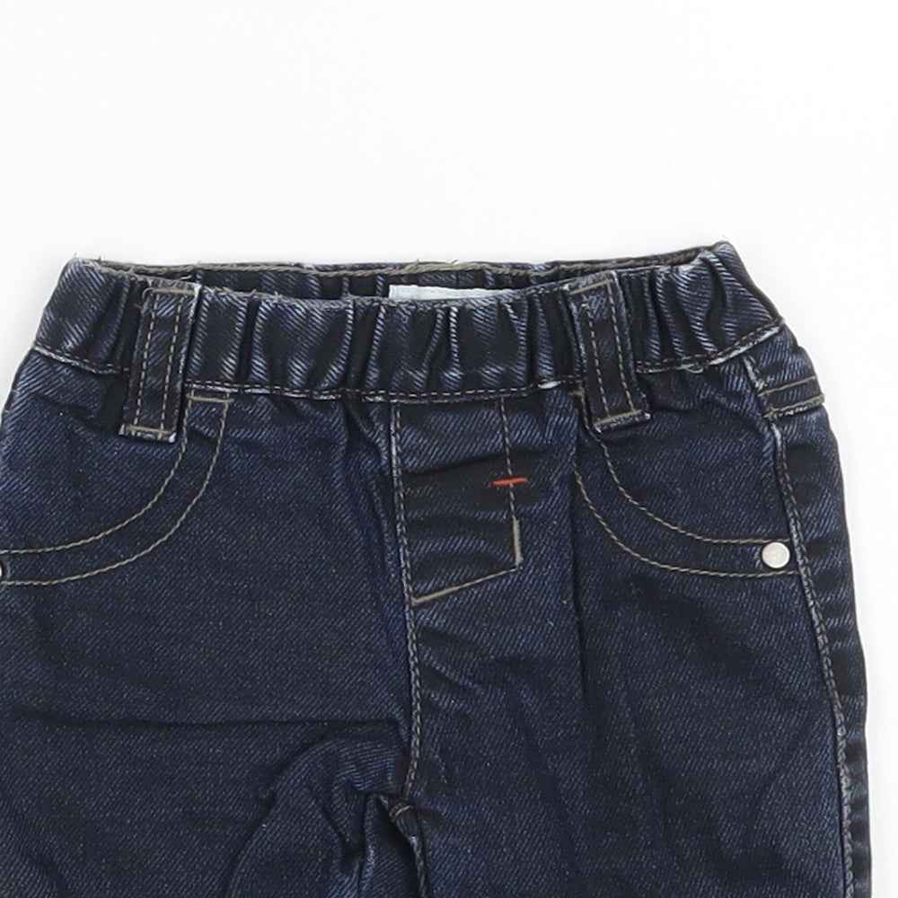 Mama's & Papa's Baby Blue   Jogger Jeans Size 0-3 Months