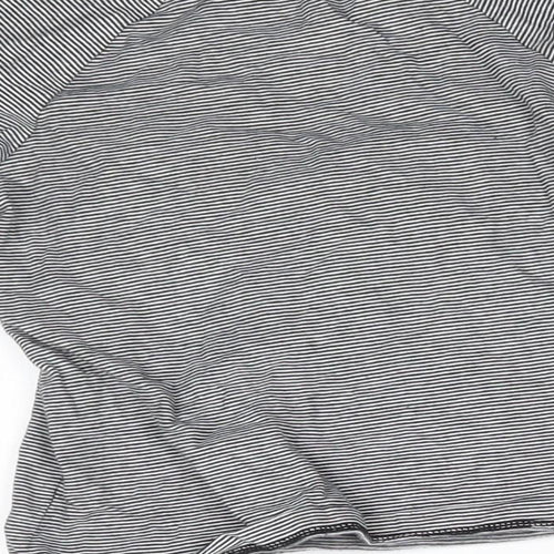 George Baby Grey Striped   Pyjama Top Size 18-24 Months