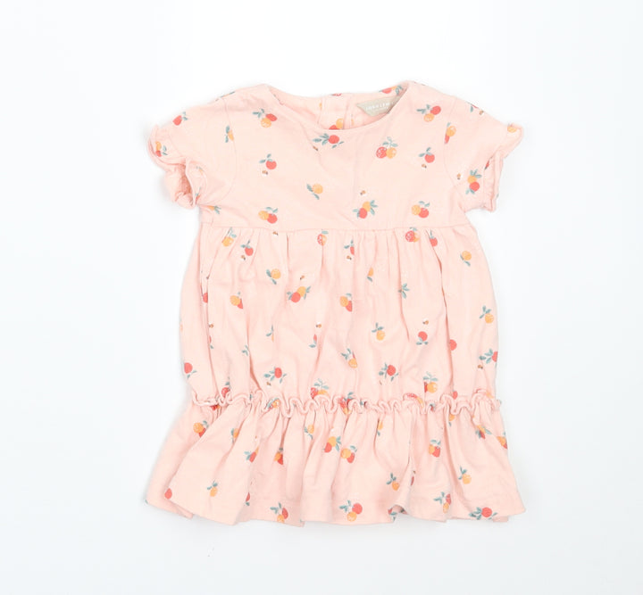 John Lewis Girls Beige A-Line Size 6-9 Months