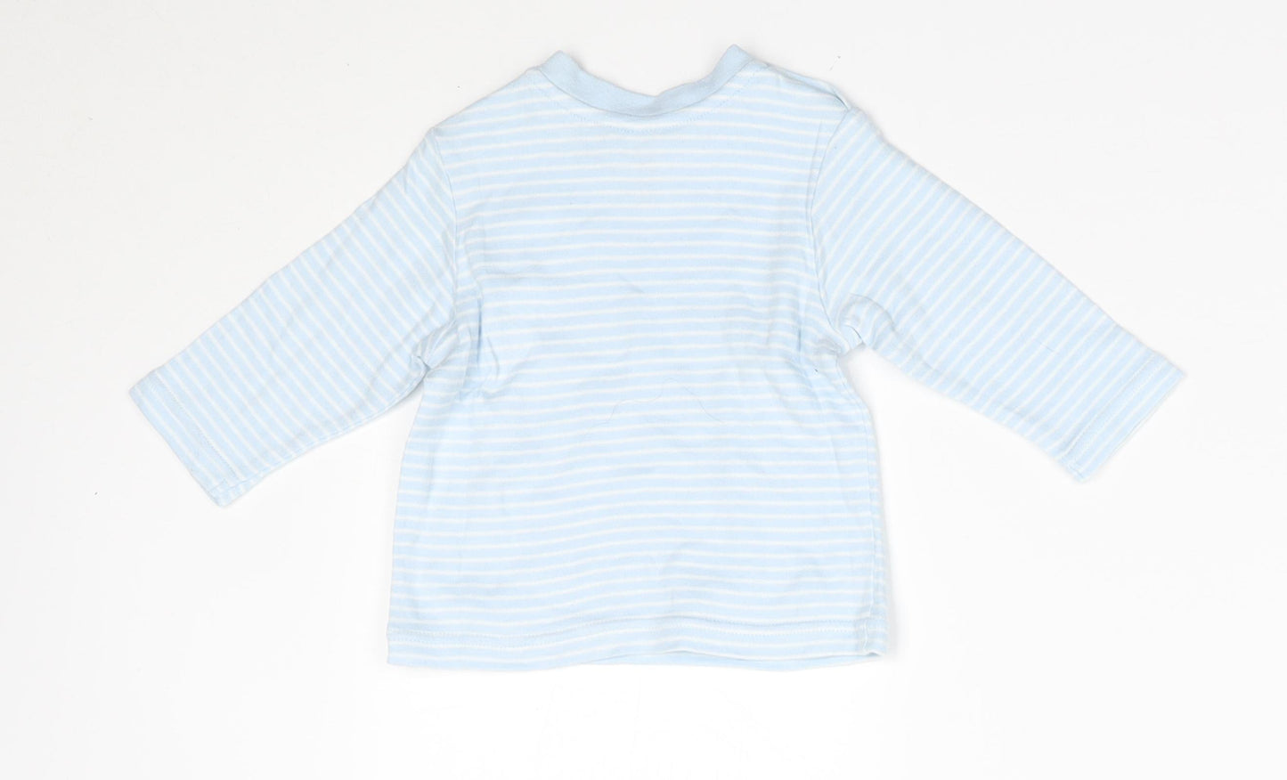 TU Baby Blue Striped  Pullover Jumper Size 3-6 Months