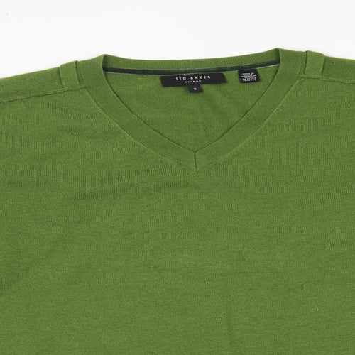 tedd baker Mens Green   Pullover Jumper Size M