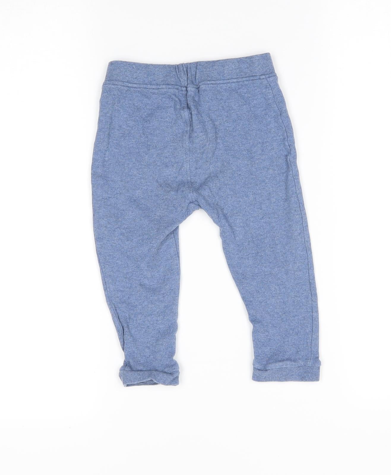 George Baby Blue   Jogger Trousers Size 18-24 Months