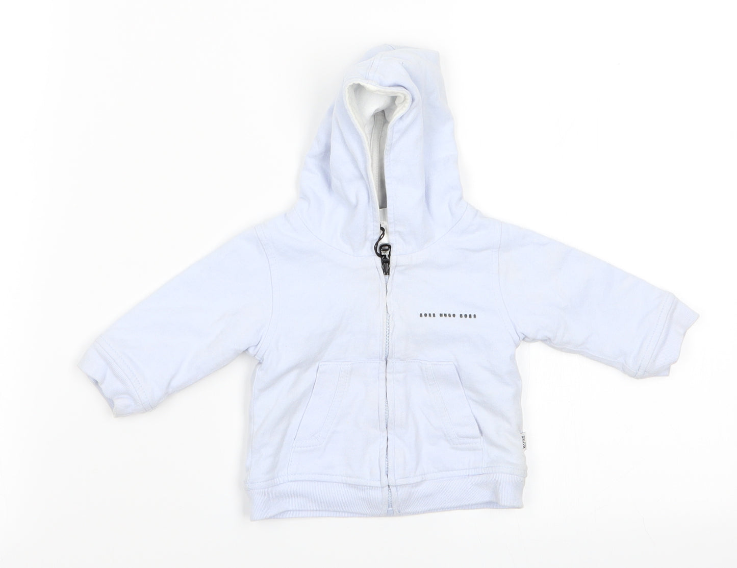 HUGO BOSS Boys Blue   Basic Jacket Jacket Size 0-3 Months