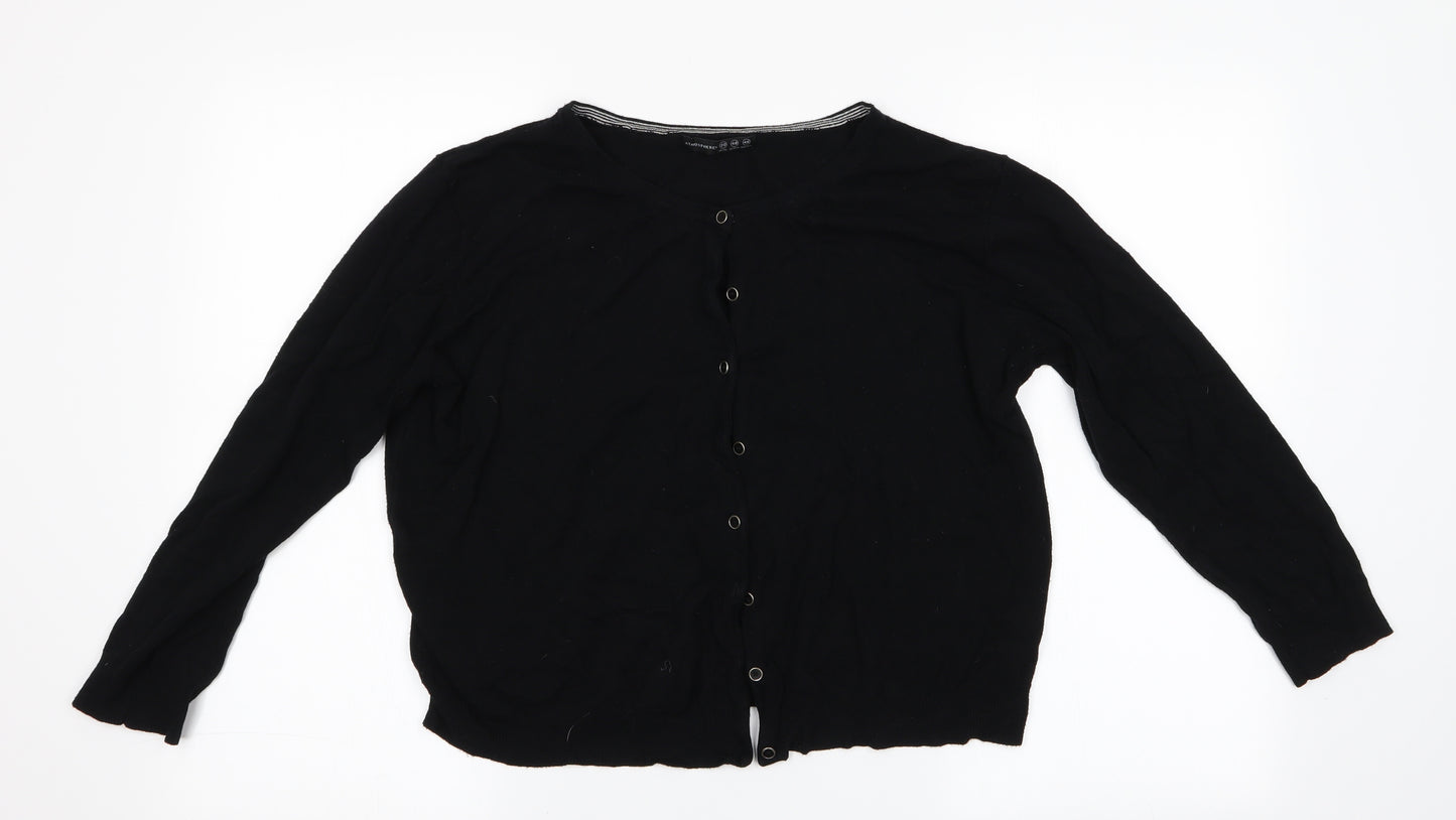 Atmosphere Womens Black   Cardigan Jumper Size 20