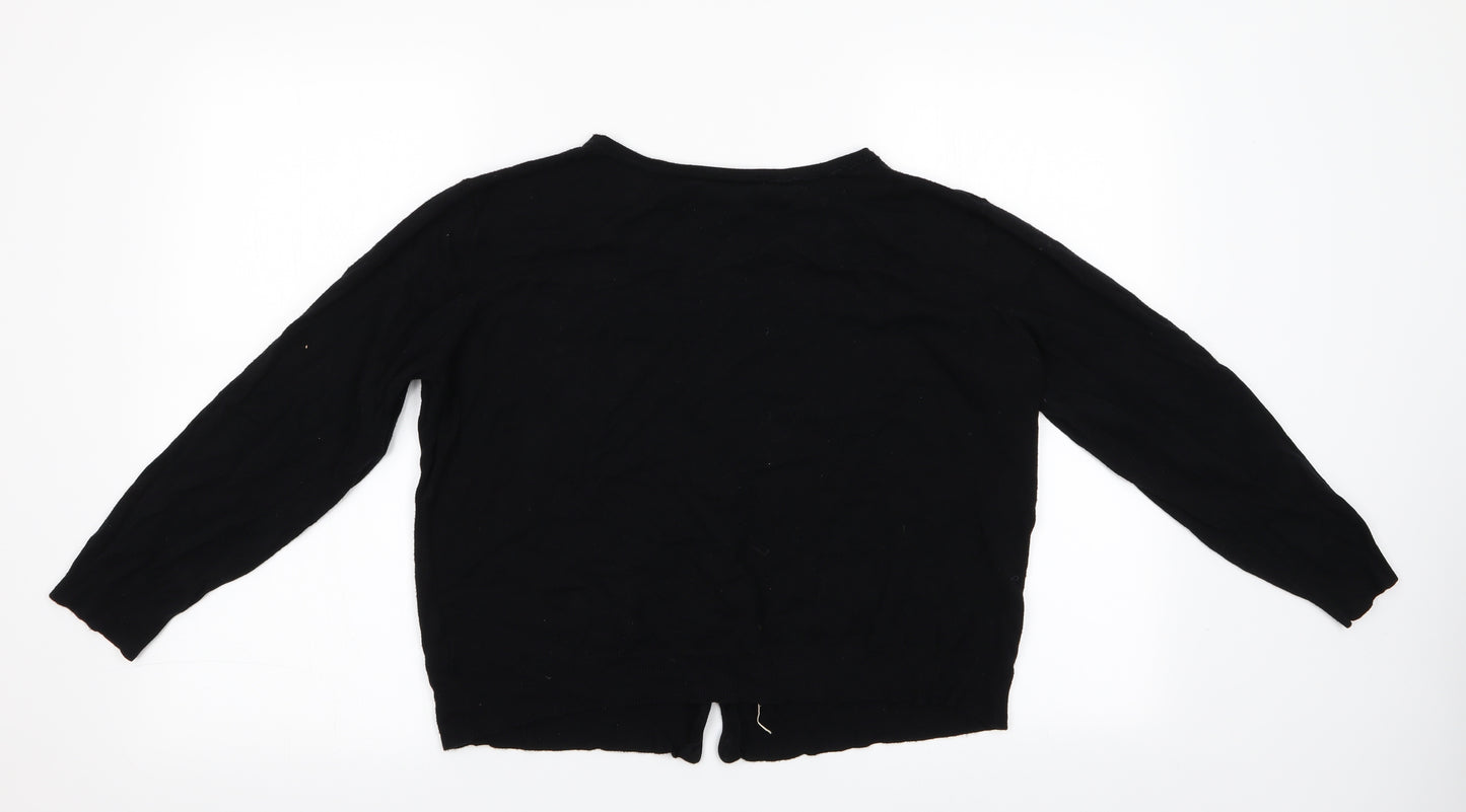 Atmosphere Womens Black   Cardigan Jumper Size 20