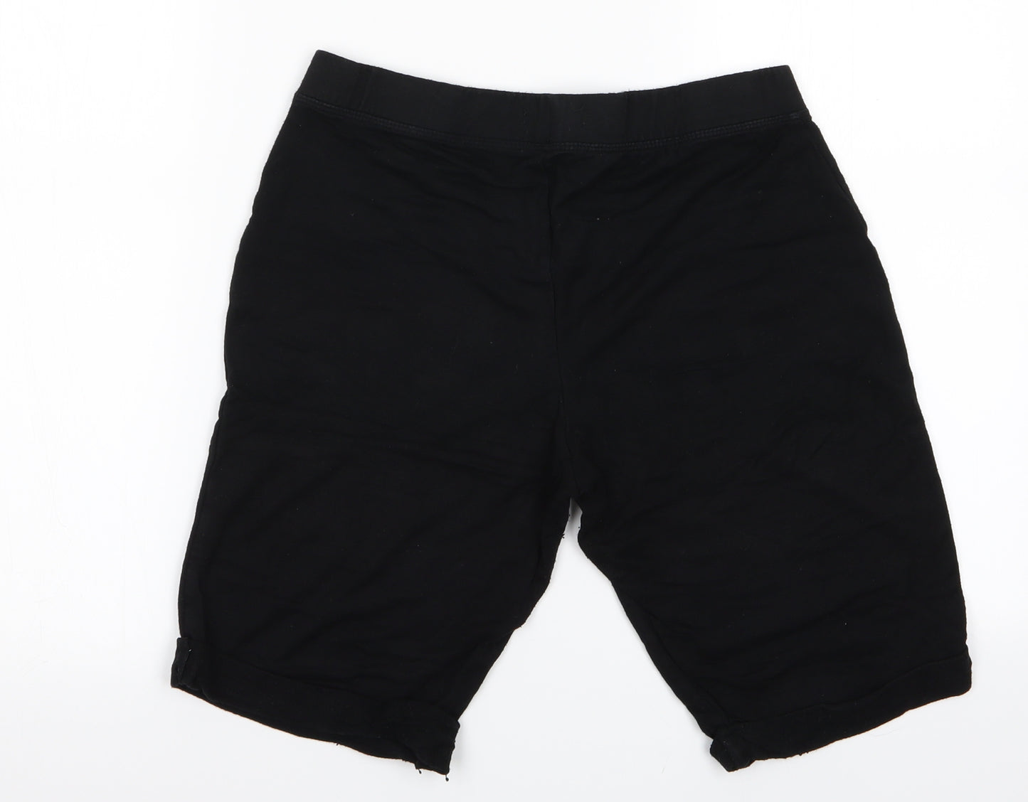 Primark Womens Black   Sweat Shorts Size 14