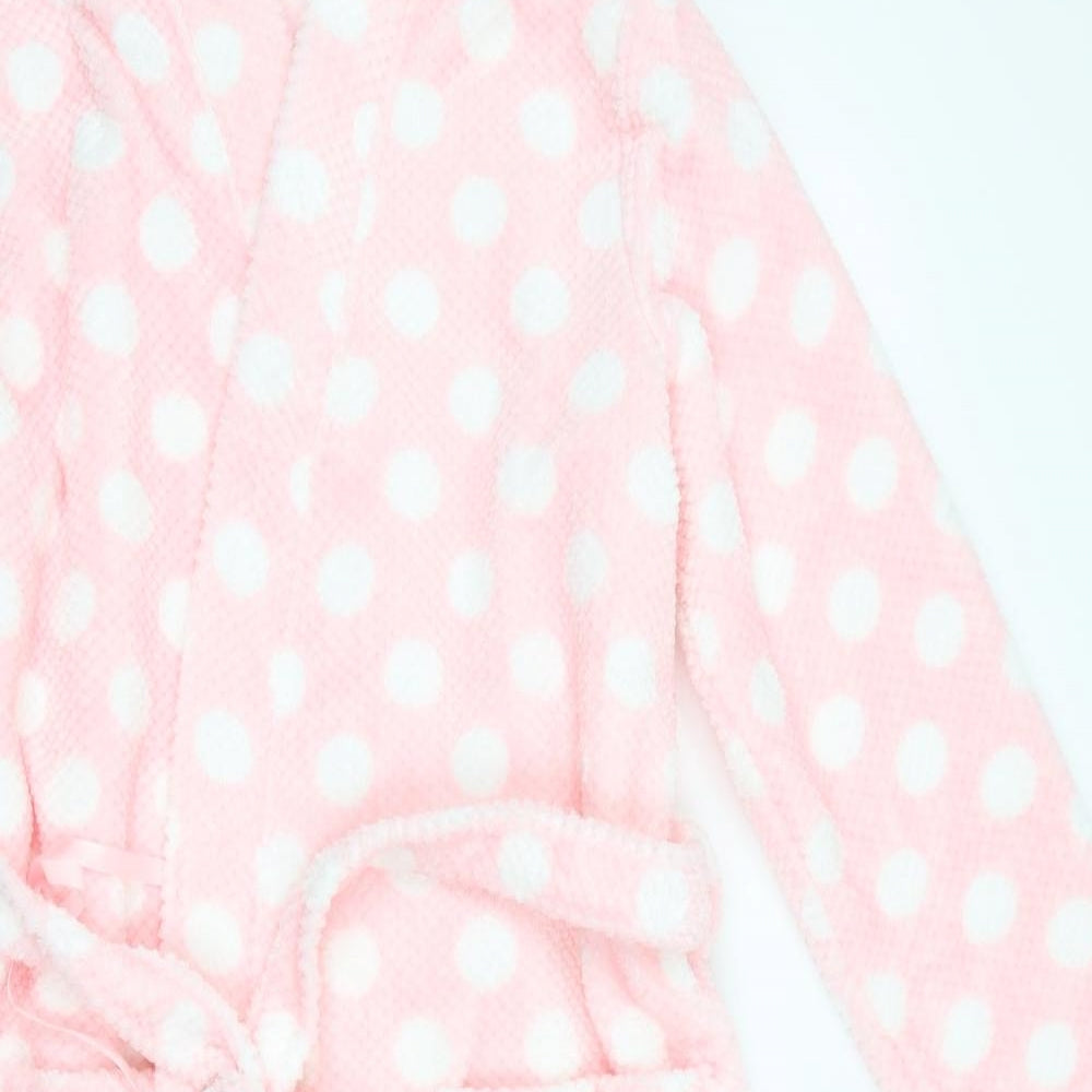 Damart Womens Pink Polka Dot   Gown Size M