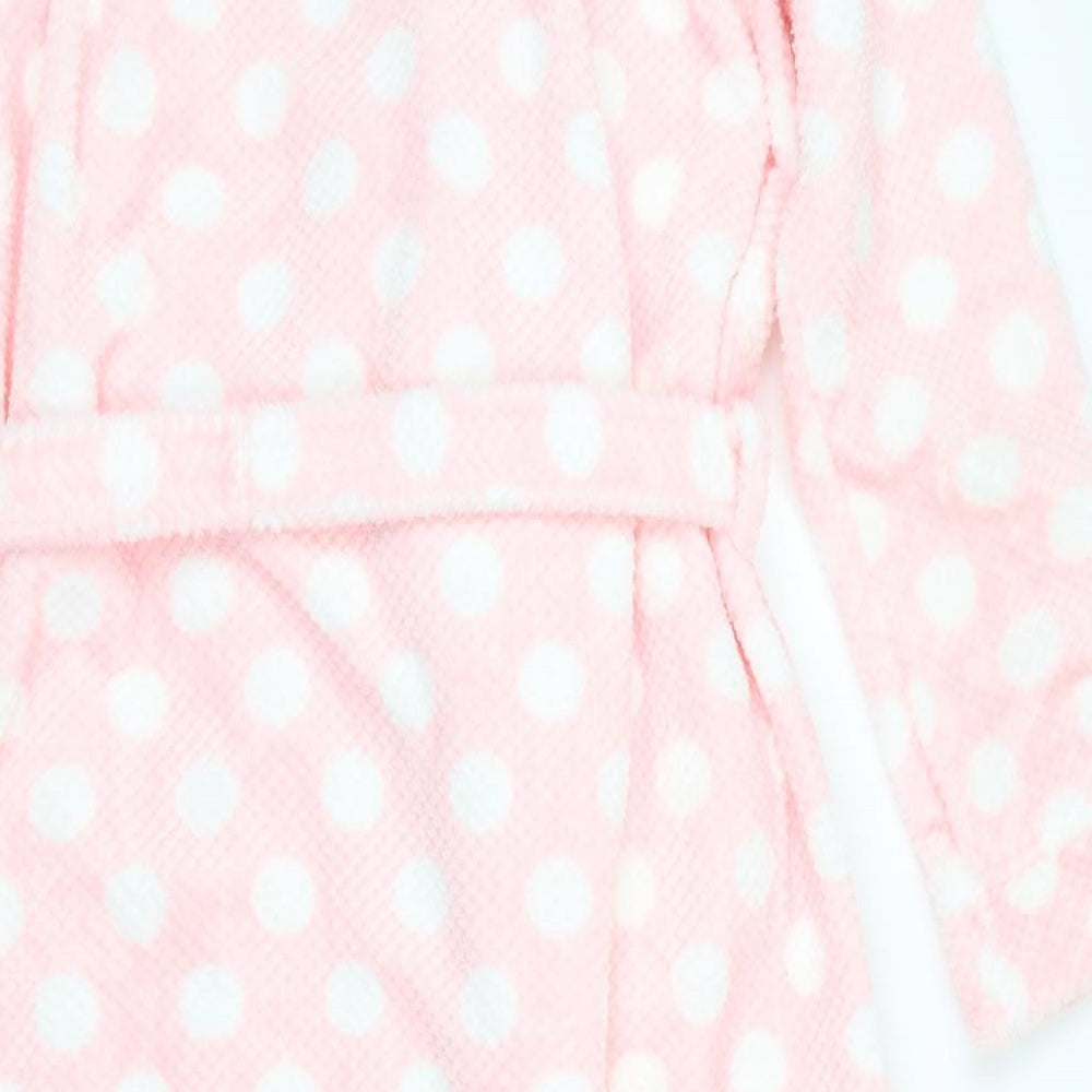 Damart Womens Pink Polka Dot   Gown Size M