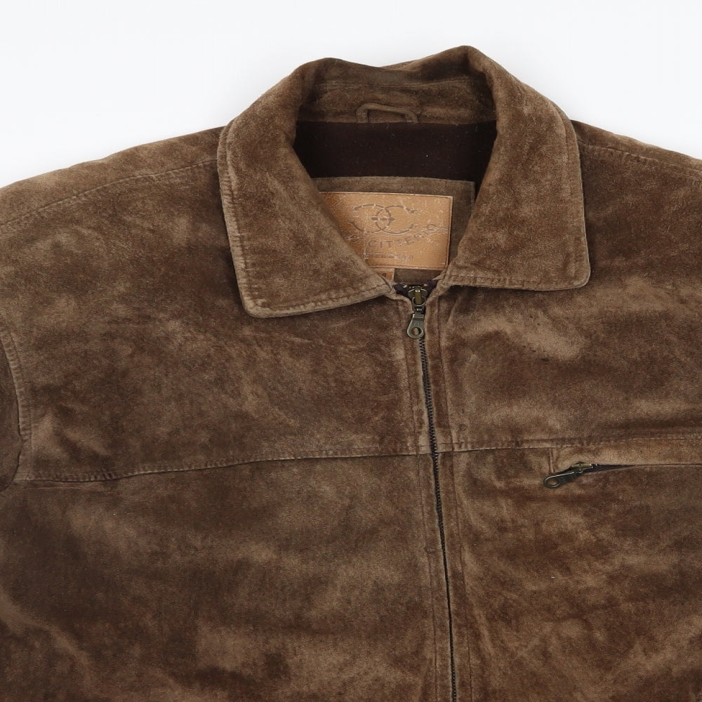 Circa Citterio Mens Brown   Jacket  Size M