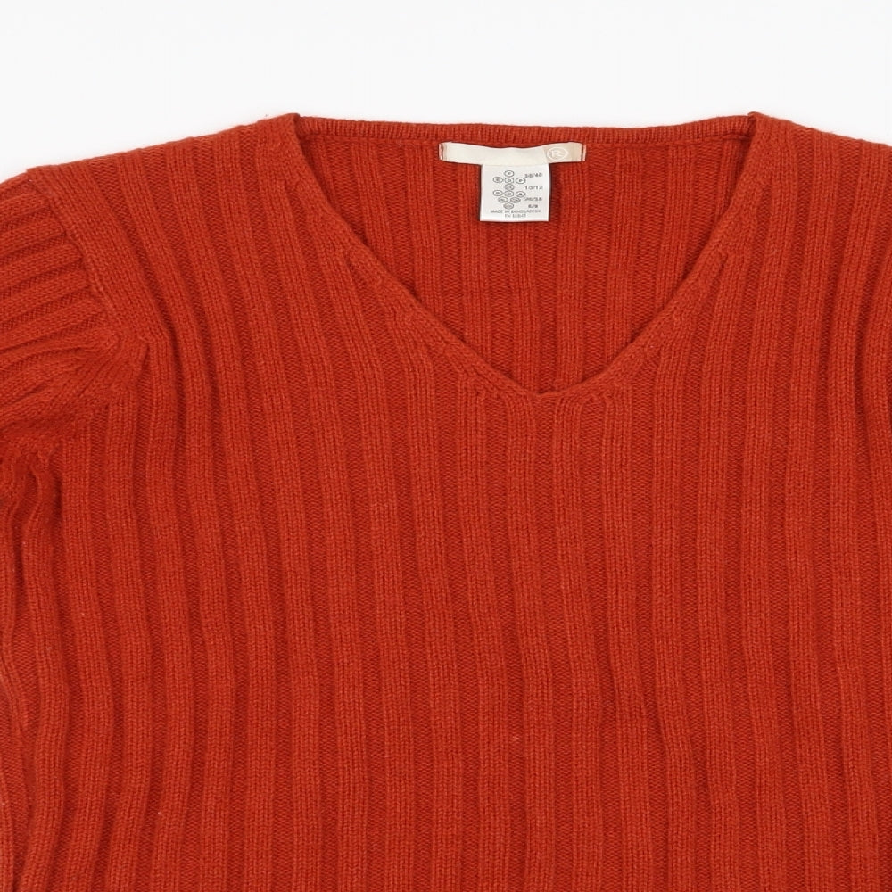 Preworn Womens Orange   Pullover Jumper Size 10