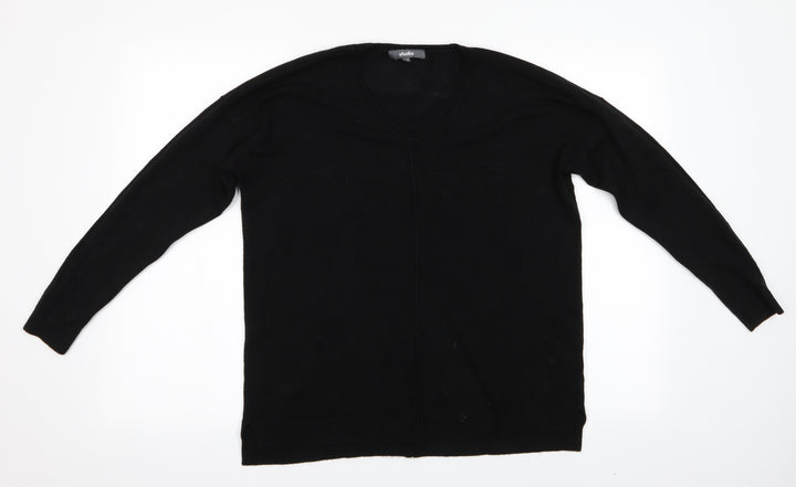 Studio Womens Black   Pullover Jumper Size 12