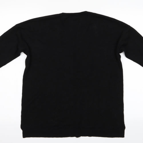Studio Womens Black   Pullover Jumper Size 12