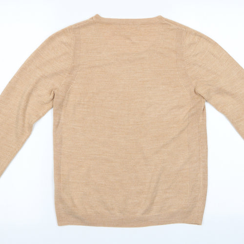 Marks and Spencer Womens Orange   Pullover Jumper Size 8
