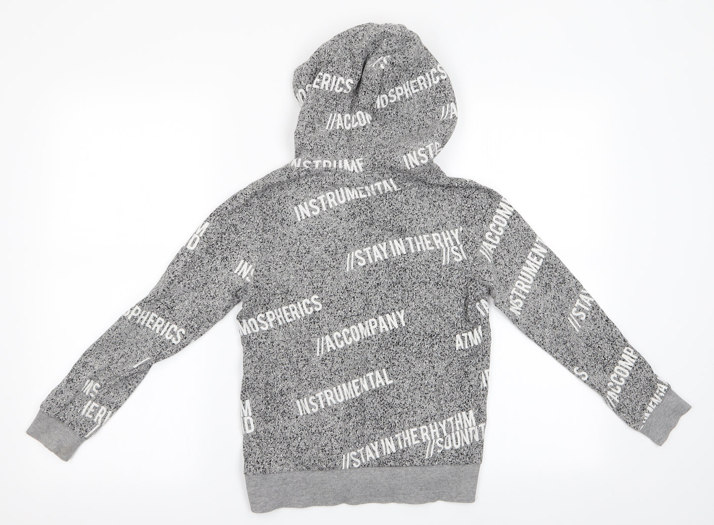 LMTD Boys Grey Spotted  Pullover Hoodie Size 11-12 Years  - In The Rhythm
