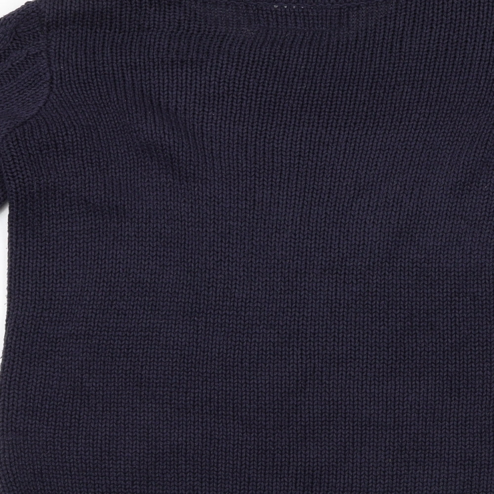 Originals Knitwear Womens Blue   Pullover Jumper Size S  - Cable knit