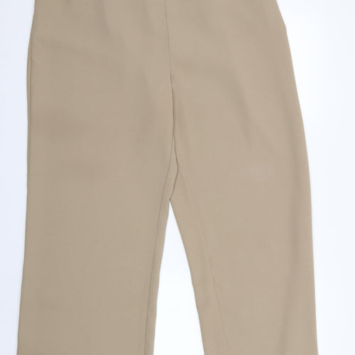 Heart Womens Beige   Trousers  Size 18 L28 in