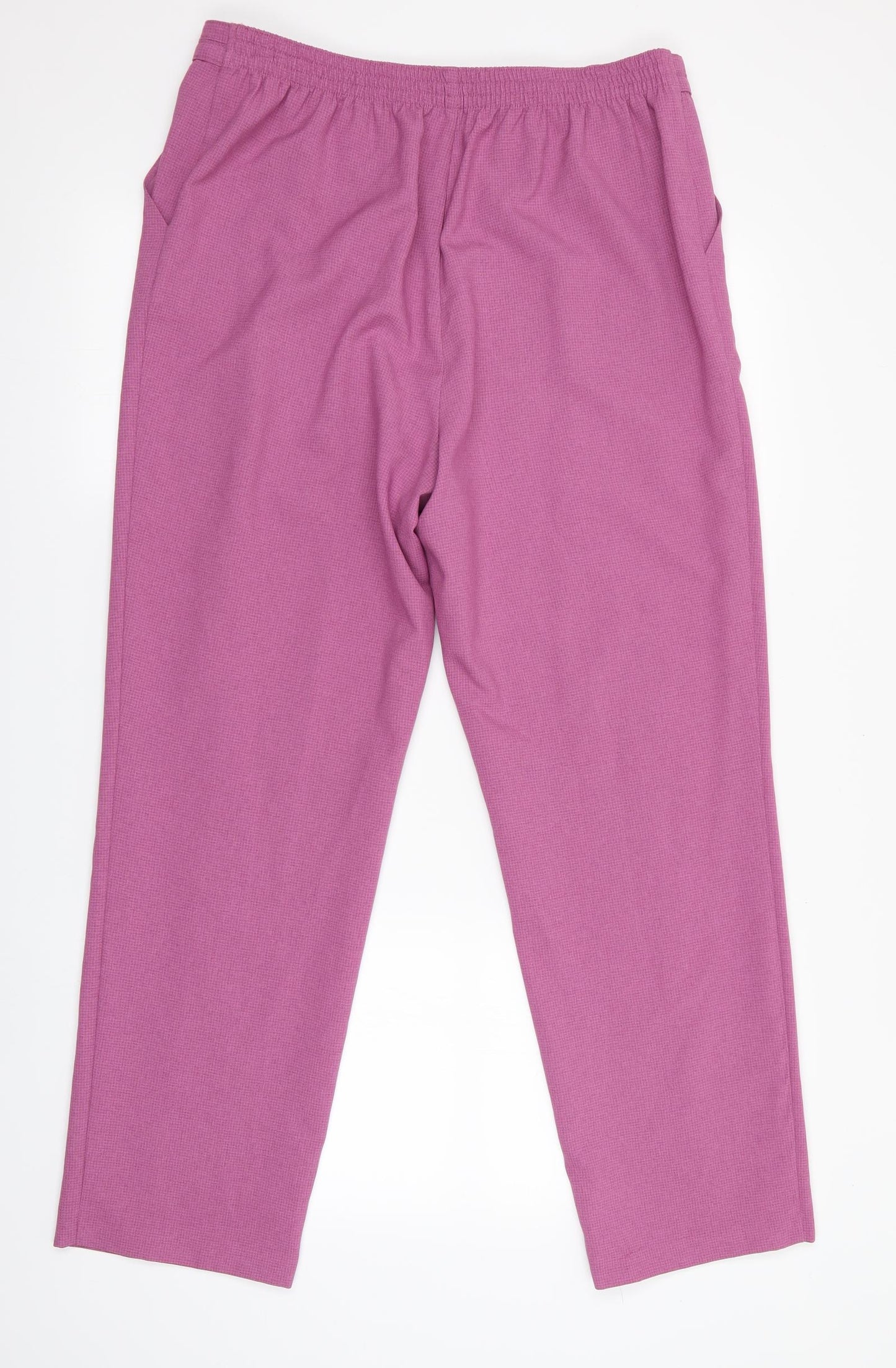 Marks and Spencer Womens Pink   Trousers  Size 14 L29 in