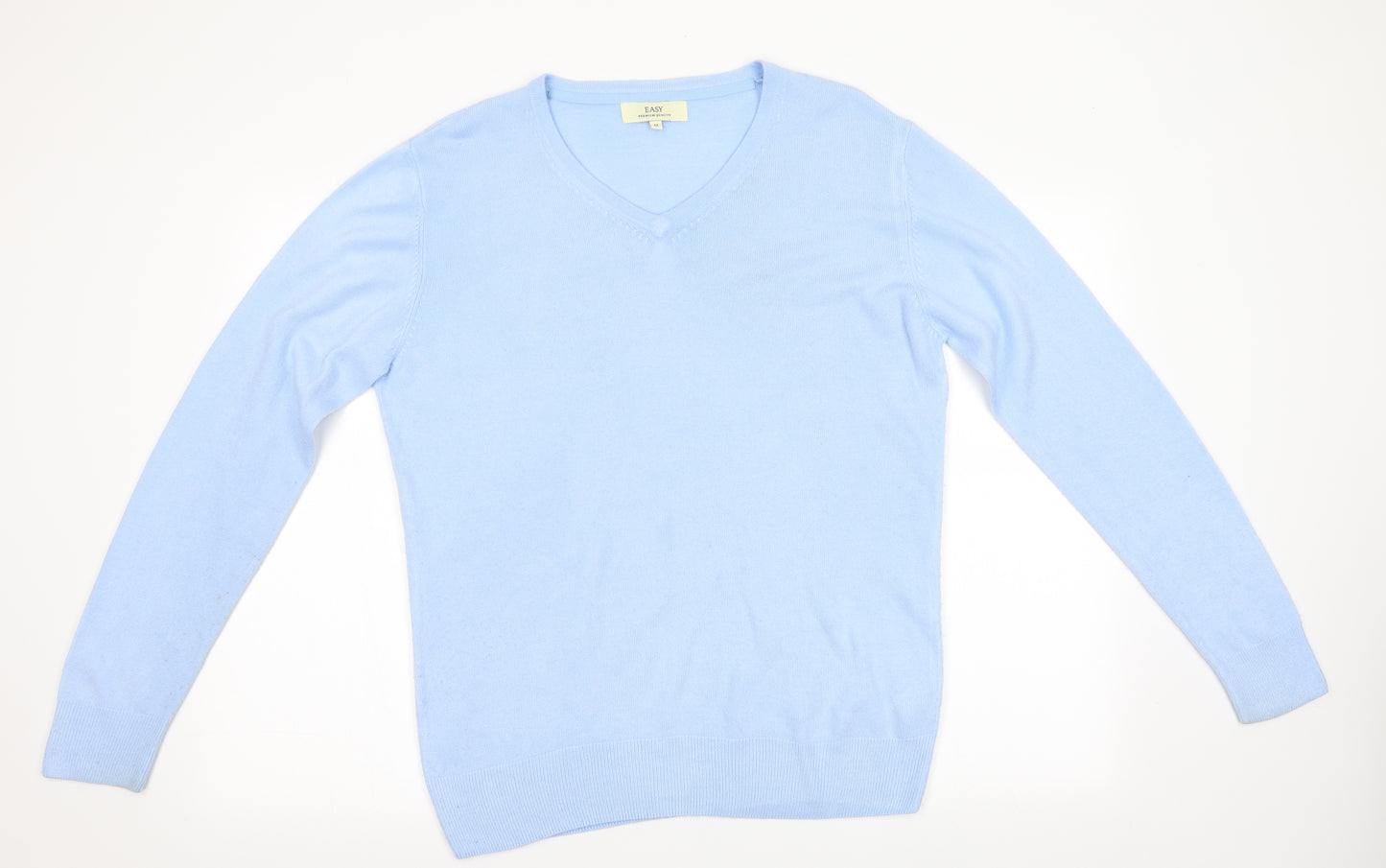 Easy Mens Blue   Pullover Jumper Size M