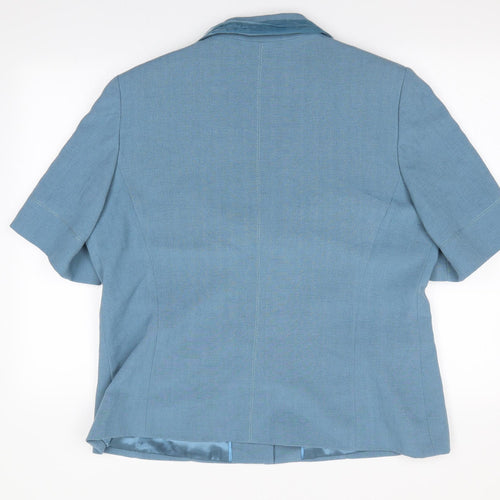 Klass Womens Blue   Jacket  Size 20