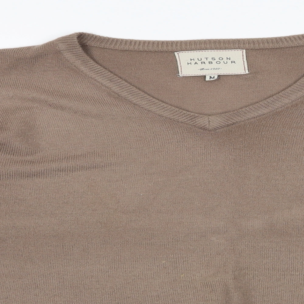 Hutson Harbour Mens Beige   Pullover Jumper Size M