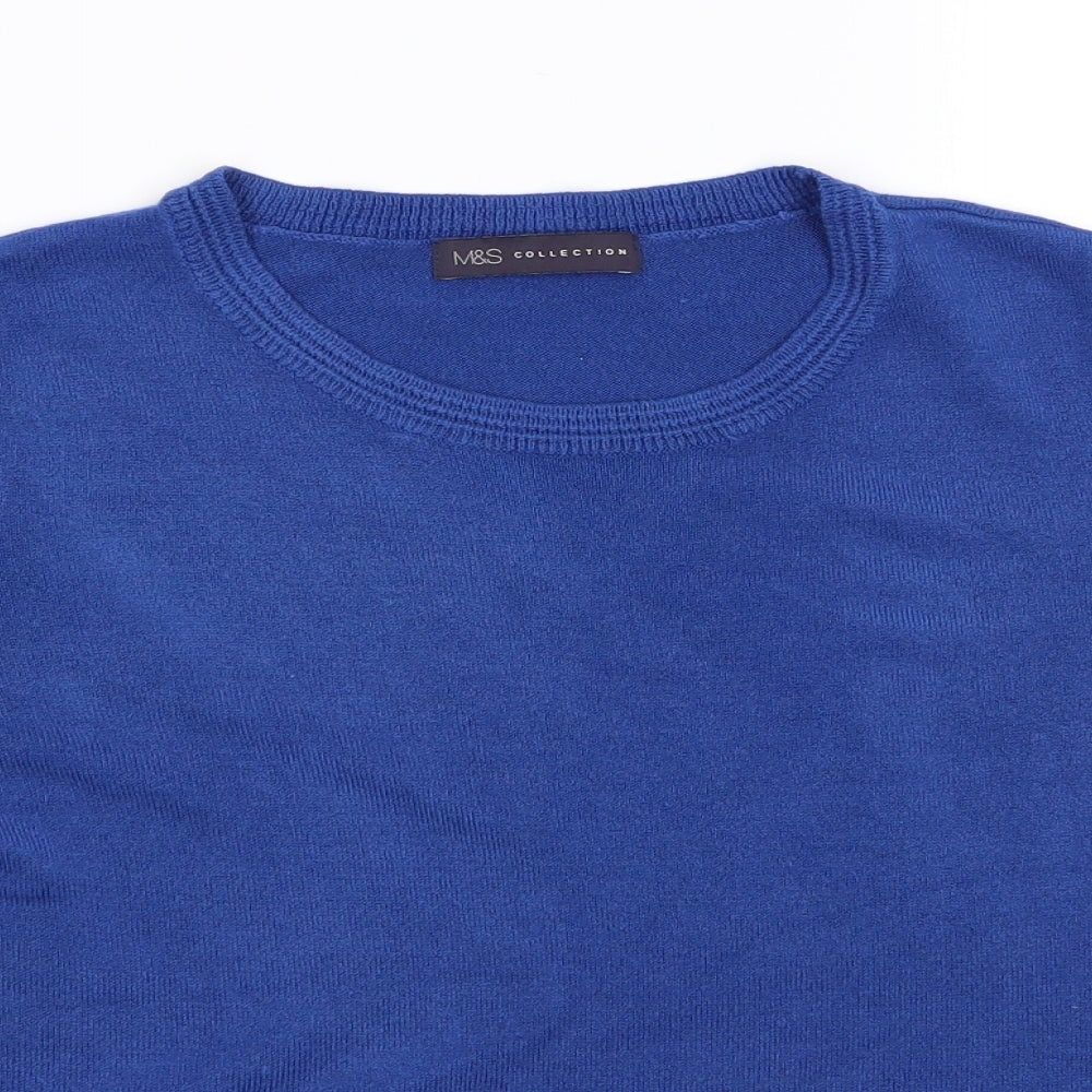 Marks and Spencer Womens Blue   Pullover Jumper Size 10