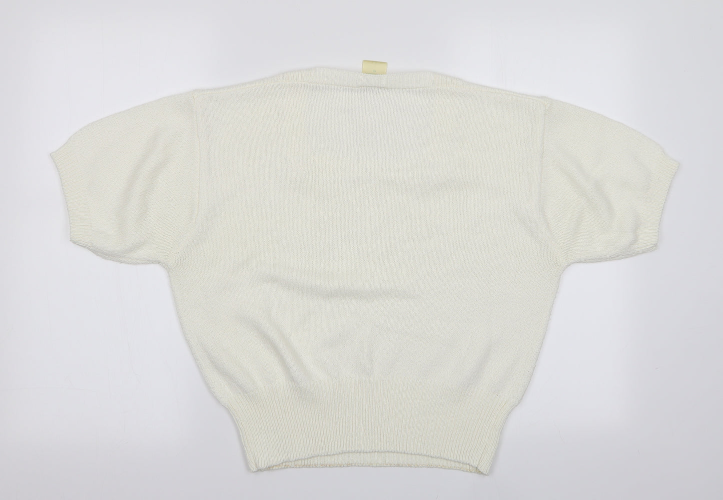 Canda Womens Ivory   Pullover Jumper Size 10