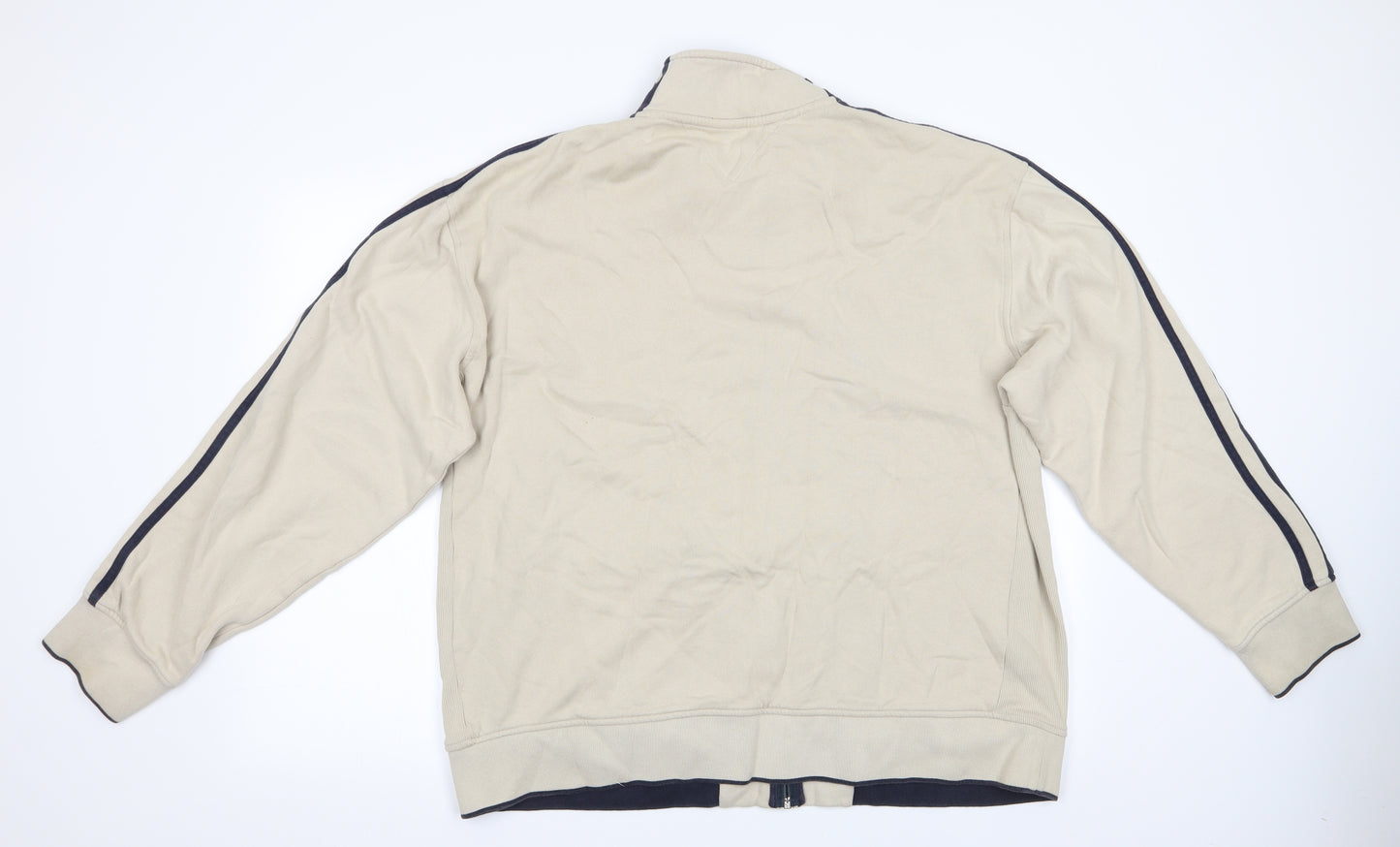 NEXT Mens Beige   Full Zip Sweatshirt Size 2XL  - Fleece Lined