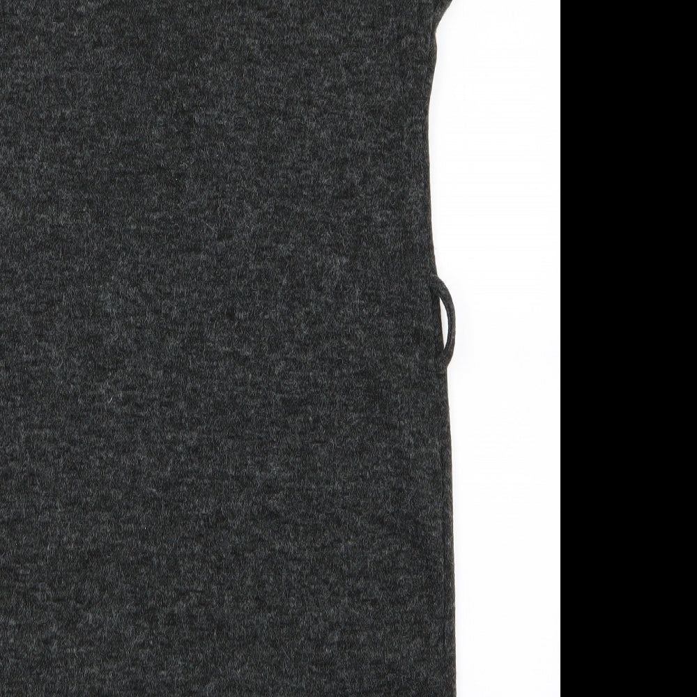 New Look Womens Grey   Jumper Dress  Size 14