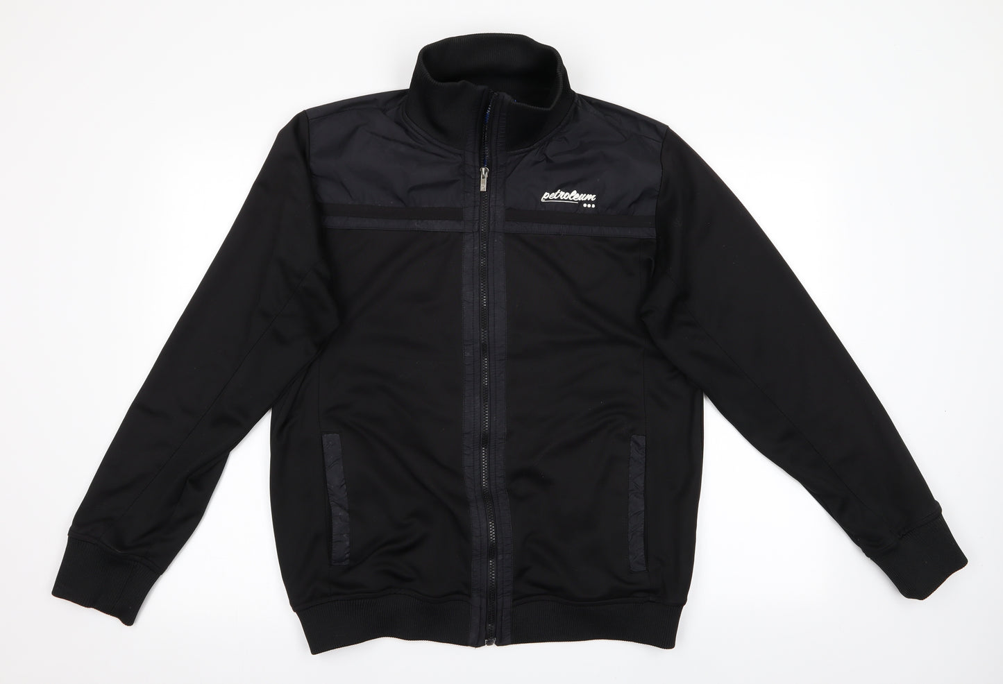 Petroleum Mens Black   Jacket Coat Size L