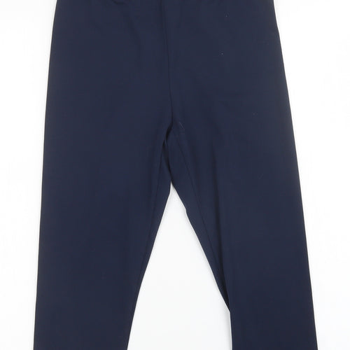 M&S Womens Blue   Pedal Pusher Leggings Size 10 L18 in