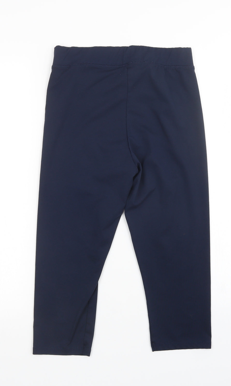 M&S Womens Blue   Pedal Pusher Leggings Size 10 L18 in