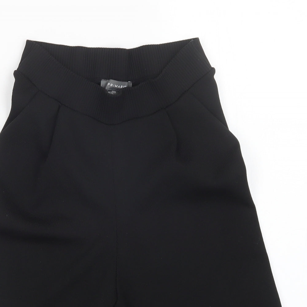 Primark Womens Black   Biker Shorts Size 2XS