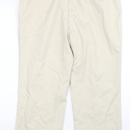 debe Womens Beige   Chino Trousers Size 36 in L27 in