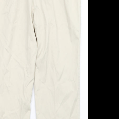 debe Womens Beige   Chino Trousers Size 36 in L27 in