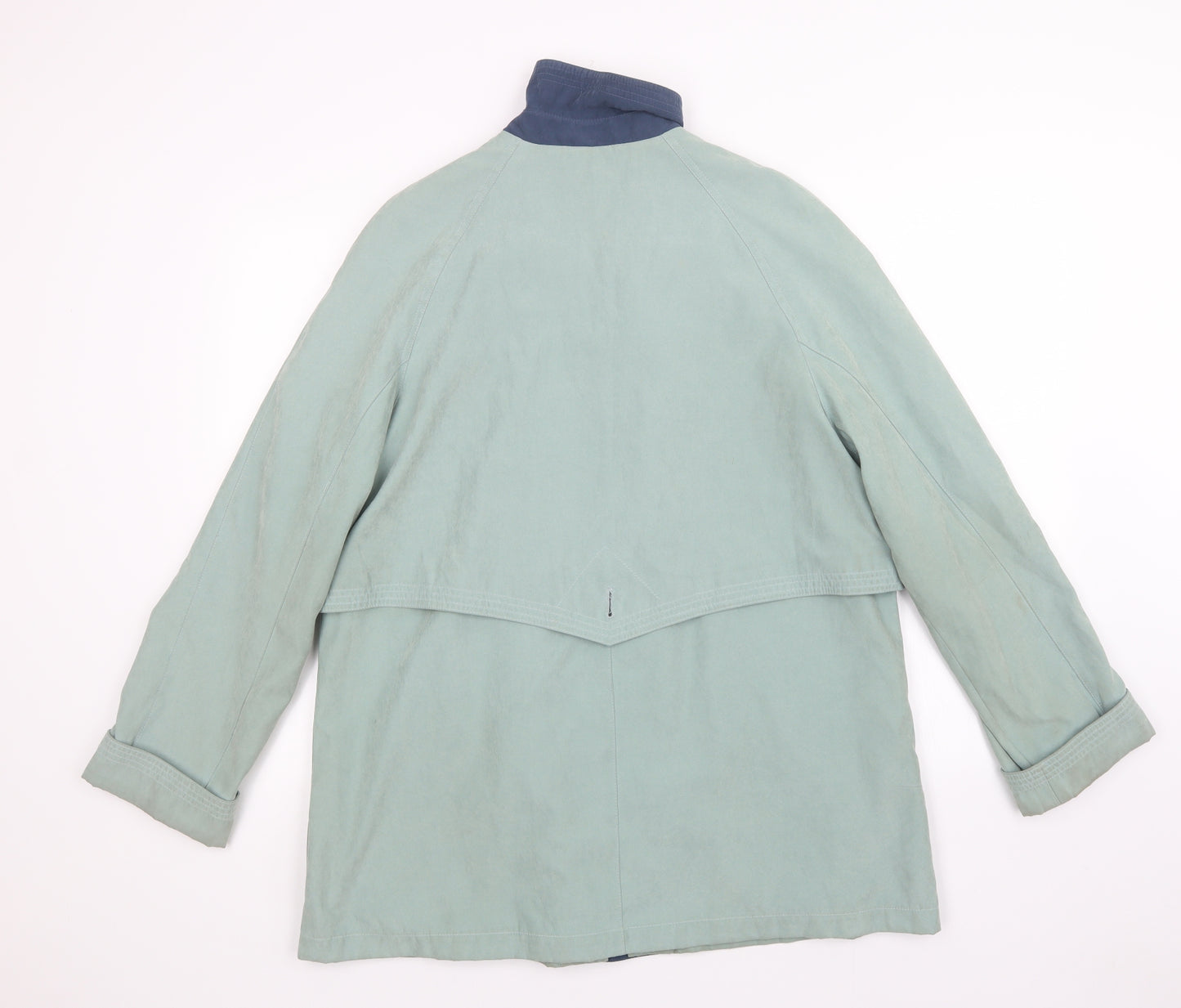 BHS Womens Green   Overcoat Coat Size 14