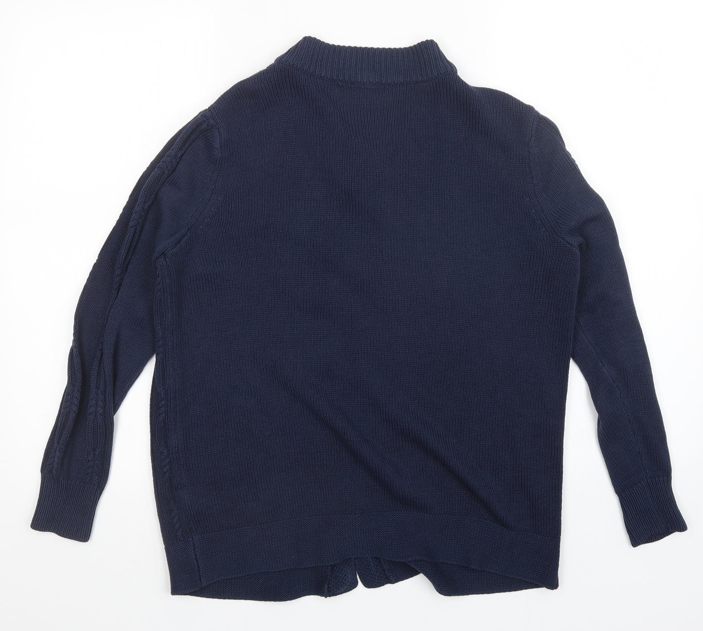 BM Womens Blue   Cardigan Jumper Size S